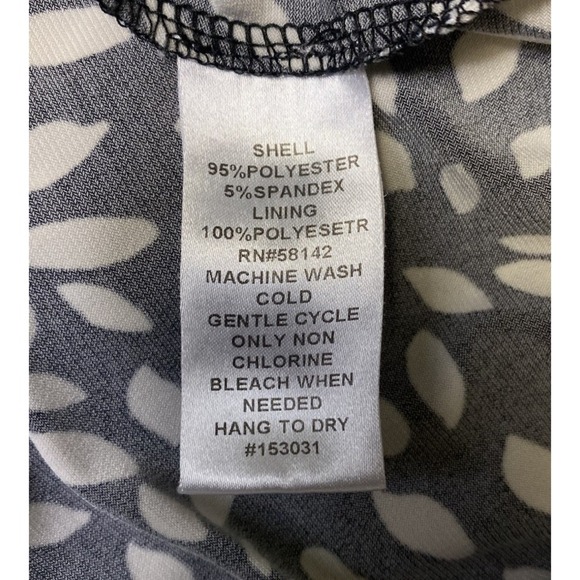 London Style Collection Ruffle Accent Sleeveless Women's Dress Size 14 - Picture 6 of 9